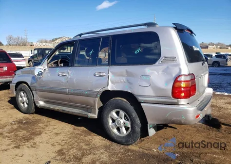 2000 Toyota Land Cruiser z USA, uszkodzony, nr VIN JT3HT05J8Y0125713